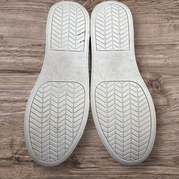 Naked Feet Regime Platform Ballet Flats Shoes Womens Sz 8.5M Pewter Leather $125 - Picture 6 of 7